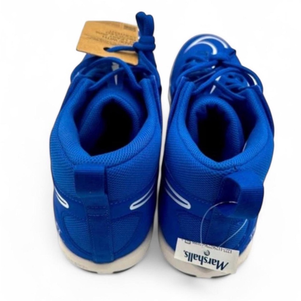 Nike Alpha Menace 3 Shark Football Cleats Royal Blue White Mens 14 CV0582414 NWT - Picture 3 of 8